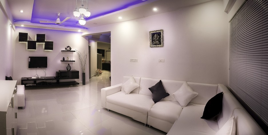 Clean living room